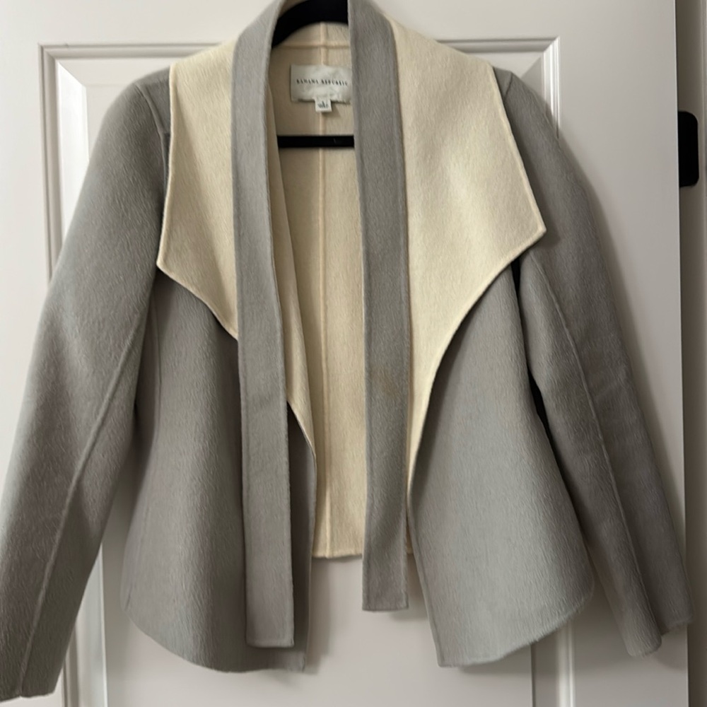 Banana Republic Gray Wool Jacket, S